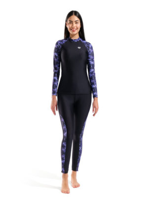Arena  футболка для плавания женская L/s rash vest
