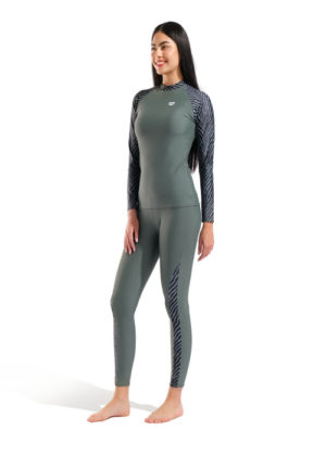 Arena  футболка для плавания женская L/s rash vest