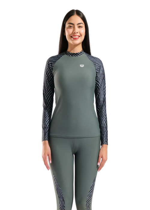 Arena футболка для плавания женская L/s rash vest — изображение 3
