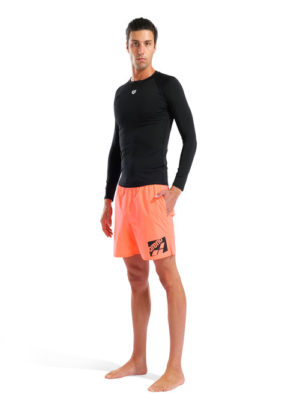 Arena  футболка для плавания мужская Rash vest l/s